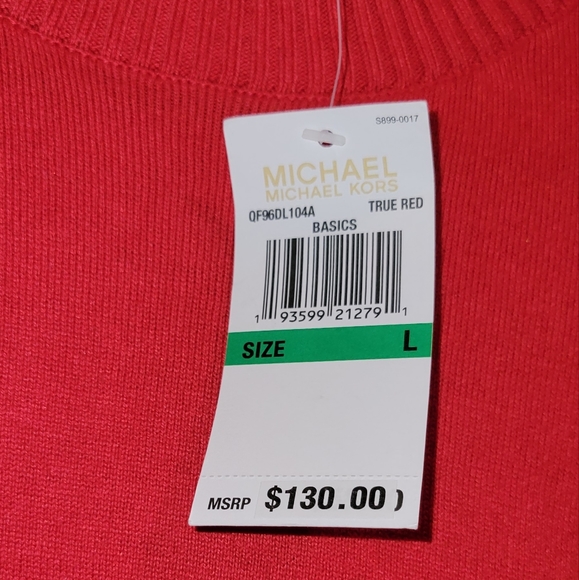 Michael kors cold shoulder shirt lge - Picture 3 of 3